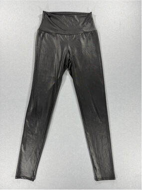 Milkyway Black Faux Leather Leggings Size Small